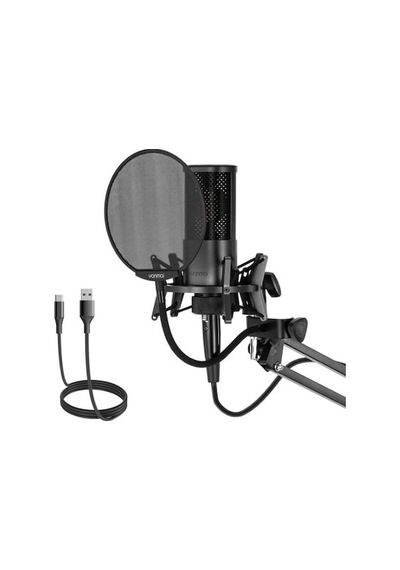 Yanmai Bilgisayar Standlı Mikrofon Profesyonel Podcast Mikrofon Kiti Tak Çalıştır Usb Kablolu Pc Dizüstü Bilgisay
