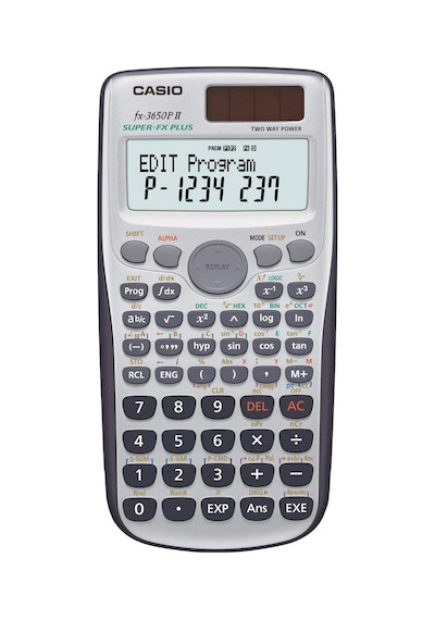 Casio FX-3650P II 308 Fonksiyon Programlama Hesap Makinesi
