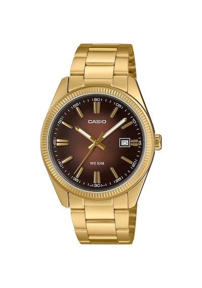 Casıo Mtp-1302pgc-5avef Erkek Kol Saati Altın