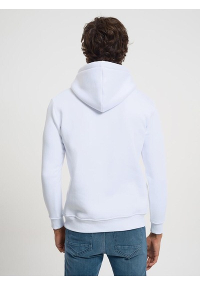 Erkek White Sweatshirt Lf2033105 Beyaz