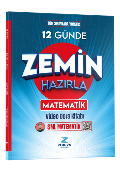 Zeduva SML Matematik 12 Günde Zemin Hazırla Matematik Video Ders Kitabı