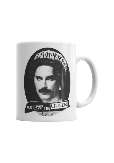 God Save The Queen Kupa Bardak Porselen No35040 Karışık
