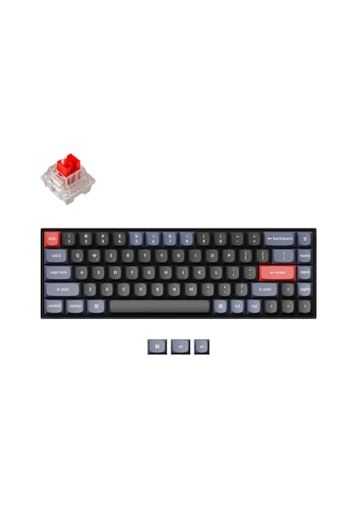Keychron K6 Pro QMK/VIA Custom Klavye HotSwap White Led Gateron G-Pro Red Switch Mekanik Klavye Keychron K6 Pro QMK/VIA Custom Klavye HotSwap White Led Gateron G-Pro Red Switch Mekanik Klavye