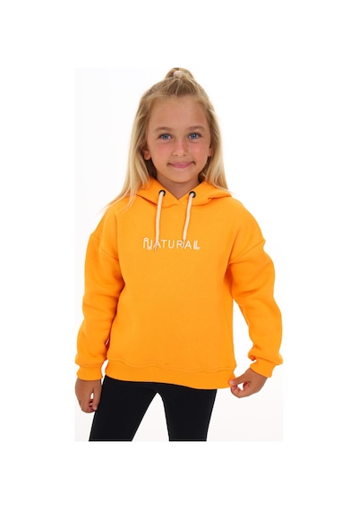 Toontoy Kız Çocuk Nakışlı Sweatshirt Hardal