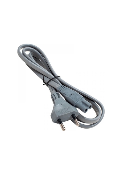 Teyip Fişi 2 Pinli Teyip Radyo Vb İçin Power Kablo 1.30 Cm