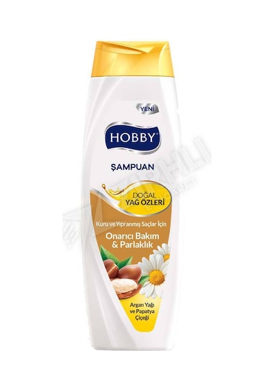 5 Adet Hobby Yağ Özlü Argan & Papatya Şampuan 500 Ml