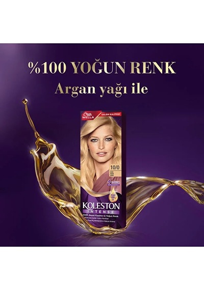 Koleston İntense Saç Boyası - 10/0 Çok Açık Sarı