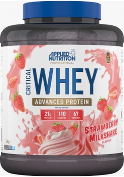 Applied Nutrition Critical Whey Protein Strawberry Milkshake 2000 Gr Vanilya