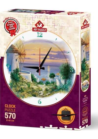 Art Puzzle 570 Parça Ege'de Akşamüstü Saat Puzle