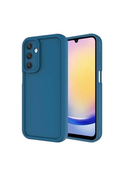 Galaxy A25 Uyumlu Kamera Korumalı Renkli Silikon Kılıf