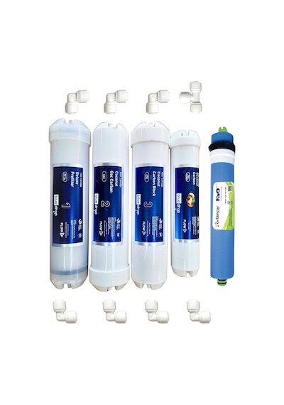 Hyperwell Bluedrop Genel Markalar İçin Premium 5'li İnline Filtre Seti 1 Adet