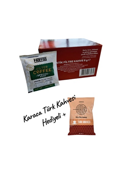 Tek Kullanımlık Filtre Kahve Special Blend 1 Koli 32 Adet Filtre