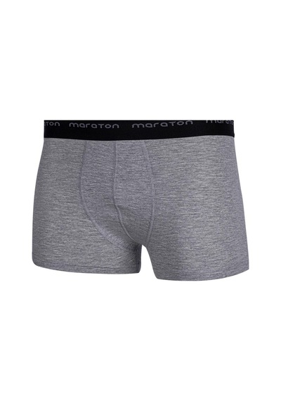 Maraton 2'li Erkek Gri Melanj Boxer Gri Melanj