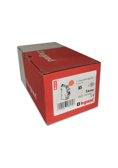 Legrand Trifaze 3X63A B Tipi Otomatik Sigorta 4.5Ka 403223