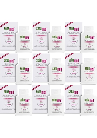 Sebamed İntim Likit 200ml Genital Bölge Temizleyici 9 Lu Set