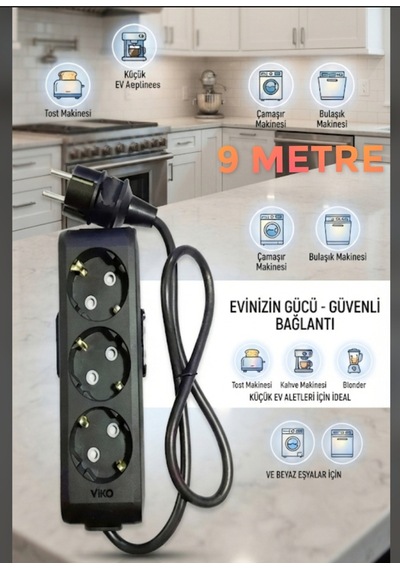 Vikomulti-let 3 Lü 1-15 Metre Arası Çocuk Korumali 3x2.5 % Yüz Tam Bakır Ttr Kablolu Uzatma Seyyar Markanin Özel Üretimi Tse Fişli Bakir Kablolu 9 Metre - 895093993 9 Metre - 895093993 15 M Ve Üzeri Vikomulti-let 3 Lü 1-15 Metre Arası Çocuk Korumali 3x2.5 % Yüz Tam Bakır Ttr Kablolu Uzatma Seyyar Markanin Özel Üretimi Tse Fişli Bakir Kablolu 9 Metre - 895093993 9 Metre - 895093993 15 M Ve Üzeri