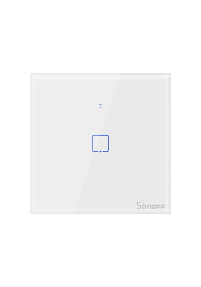 Sonoff T0-EU-1C Akıllı Dokunmatik Duvar Anahtarı 1 Kanallı
