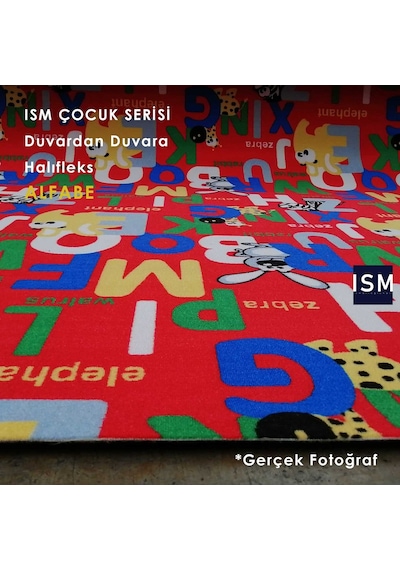 Ism - Halıfleks - Çocuk Odası - Kreş - Anaokulu - 4.5Mm Çok Renkli