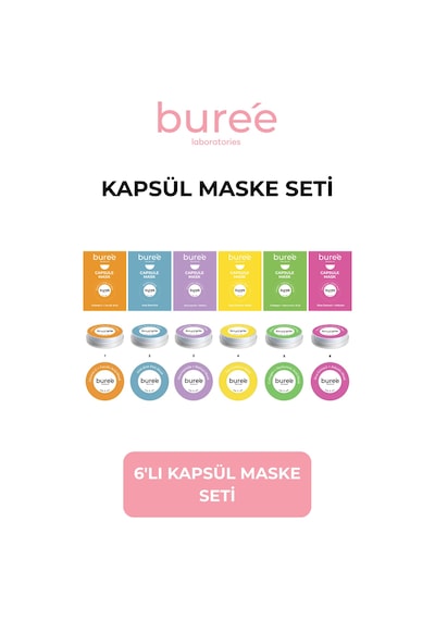 Buree 6'lı Maske Seti
