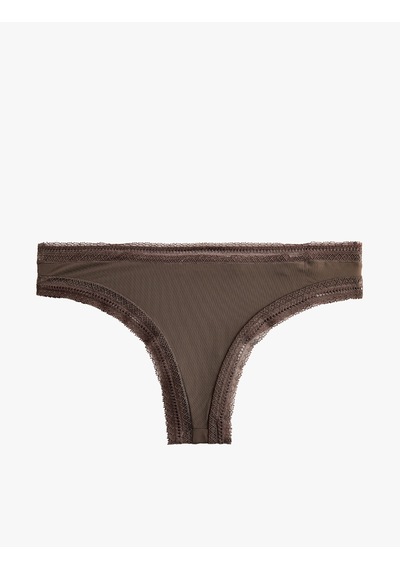 Koton Rahat Kalıp Dantel Detaylı String Külot Koyu Kahverengi 6slk30230mk Koyu Kahve Koton Rahat Kalıp Dantel Detaylı String Külot Koyu Kahverengi 6slk30230mk Koyu Kahve
