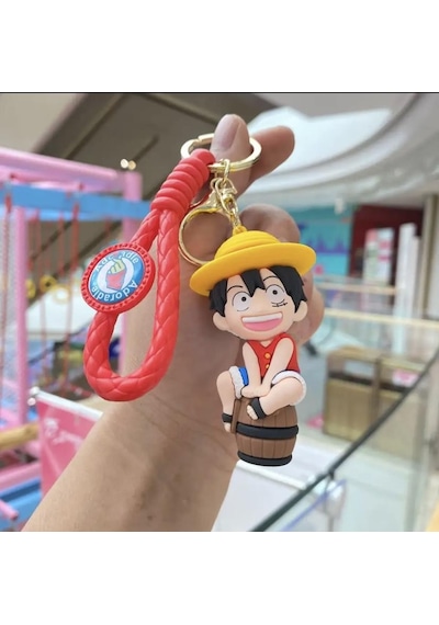 One Piece Anime Luffy Anahtarlık Ve Çanta Aksesuarı-2415