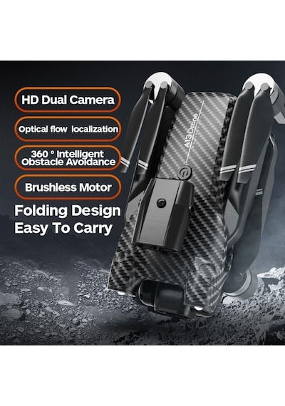 A13 Drone,8k Çift Kameralı Karbon Fiber, Elektrikli Ayarlanabilir Lens, Uzaktan Kumandalı Drone-1447
