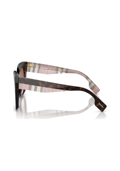 Burberry Mod. 4364 C.4075/13 Kadın Kahverengi Kırçıllı Güneş Gözlüğü Sarı
