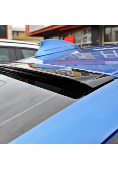 Peugeot 301 Cam Üstü Spoiler - Spoyler 2012 - 2021 Boyalı Parlak Siyah Renk