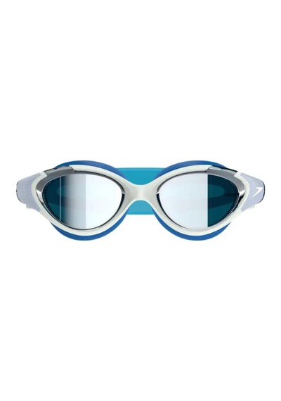 Speedo Biofuse 2.0 Mirror Açık Bal Yeşili/kobalt/gümüş Aynalı Kadın Yüzme Gözlüğü 8-003775002 Mavi