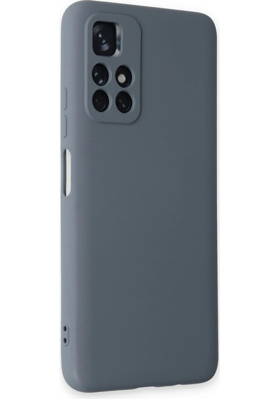 Uryport Xiaomi Redmi Note 11t Kılıf Nano İçi Kadife Silikon - Gri