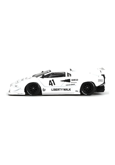 Mini Gt 966 1/64 Lamborghini Countach Lb-works White 2024 Tokyo Auto Salon - Blister Paket