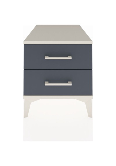Kronos Komodin 2 Çekmeceli 44x59x48 Aytaşı-antrasit Aytaşı