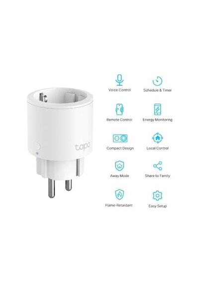 TP-Link TAPO P115 MINI Wi-Fi AKILLI PRİZ (TEKLİ)