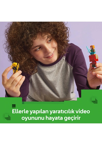 LEGO® Minecraft® Nether Lav Savaşı 21266 - 6 Yaş ve Üzeri Macera Oyunları Seven Çocuklar için Yaratıcı Oyuncak Yapım Seti (99 Parça) LEGO® Minecraft® Nether Lav Savaşı 21266 - 6 Yaş ve Üzeri Macera Oyunları Seven Çocuklar için Yaratıcı Oyuncak Yapım Seti (99 Parça)