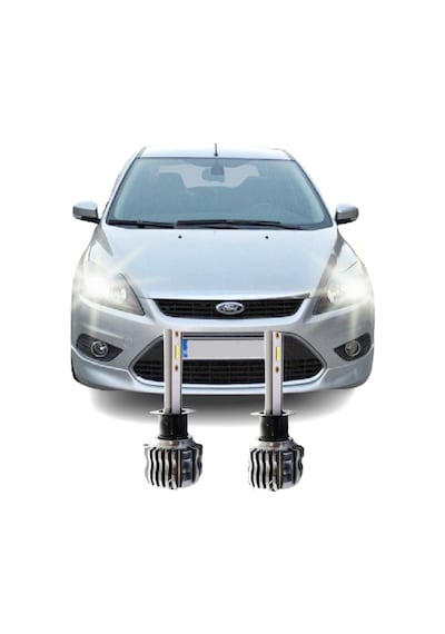 FORD FOCUS 2 MAKYAJLI LED UZUN FAR AMPULÜ H1 PHOTON ZERO