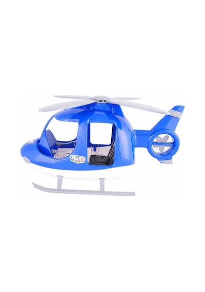 Farbu Oyuncak 46 CM Büyük Polis Helikopteri Mavi