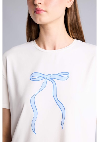 Defacto Regular Fıt Kısa Kollu 2li Softshell Şort Tişört Pijama Takım H7073ax26smbe745 Mavi-be745