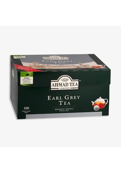 Earl Grey 100 X 7 Adet Demlik Poşet Çay 320 G Ve Rakun Kupa Hediye