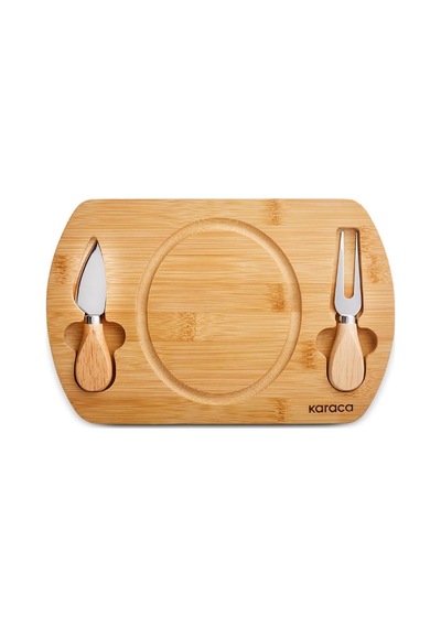 Lily Bamboo 2'li Pro Kesme Ve Sunum Tahtası Çok Renkli