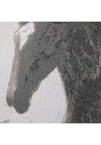 Mudo Home Stallıons Çerçeveli Yağlıboya Tablo 100x150 Cm