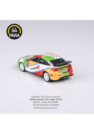 Para64 Honda 2023 Civic Type R Fl5 Jaccs Pa-55587 Çok Renkli