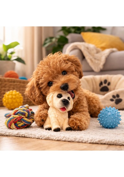 Madpet Sesli Köpek Oyuncağı