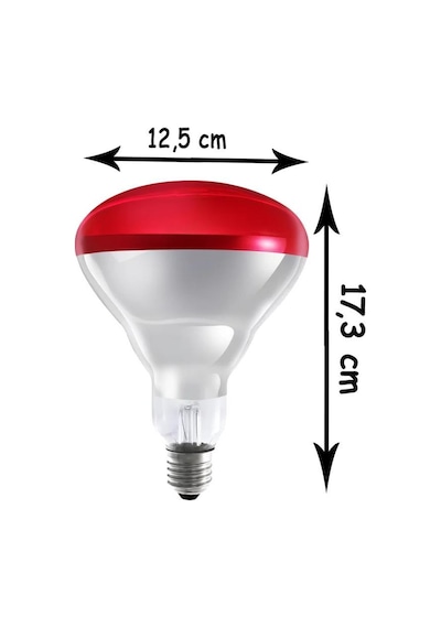 Philips 150w İnfrared Kırmızı Ampul E27 Kümes Isıtıcı Lamba
