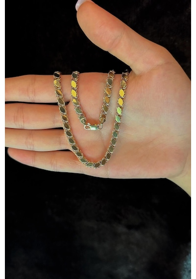 14 Ayar Altın Pullu Zincir 5.30 Mm 001