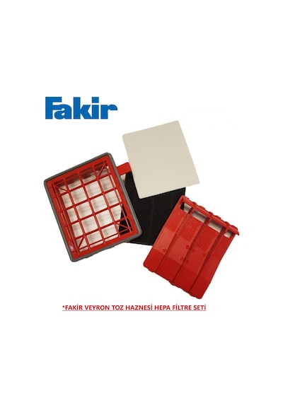 Fakir Range Yeni Tip Yıkanabilir Hepa Filtre+Sünger+Keçe Seti (234684290)