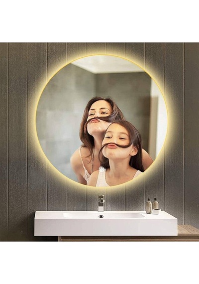 70 Cm Günışığı Ledli  Banyo Aynası Tuvalet Aynası