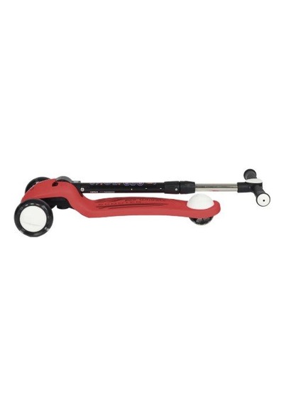 3+ Yaş Pro Scooter Kırmızı Işıklı 50 Kg Taşıma Kapasiteli Kırmızı