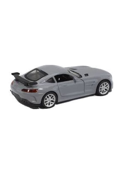 Oyuncak Metal Mercedes Gtr Çek Bırak Metalik Gri 12Cm