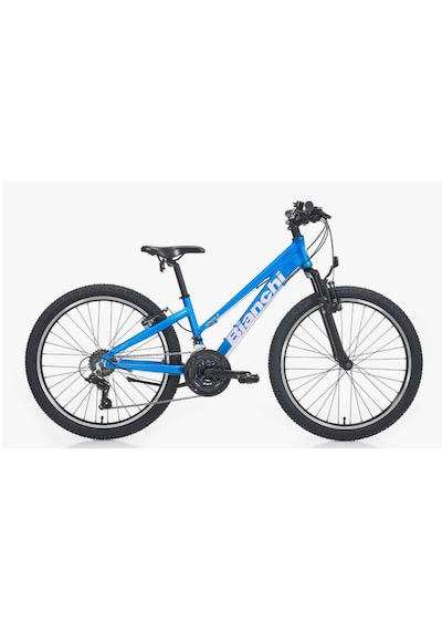 Shimano Bianchi Xr24.3 Çocuk Bisikleti 24 Jant V-fren Mavi 9-13 Yaş Siyah
