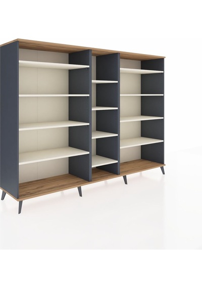 Hyperion Dolap 11 Raflı 220x44x163 Antrasit-çam/aytaşı Atlas Çam/aytası - Antrasıt Hyperion Dolap 11 Raflı 220x44x163 Antrasit-çam/aytaşı Atlas Çam/aytası - Antrasıt